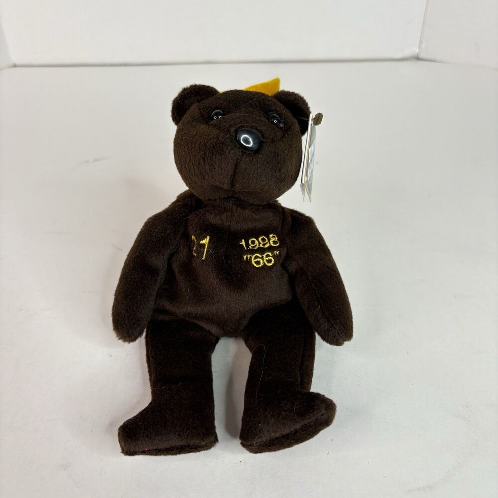 Sammy Sosa #21 Salvino’s Bamm Beano’s Beanie Bear 1998 “66” Homeruns VTG W/ Tags